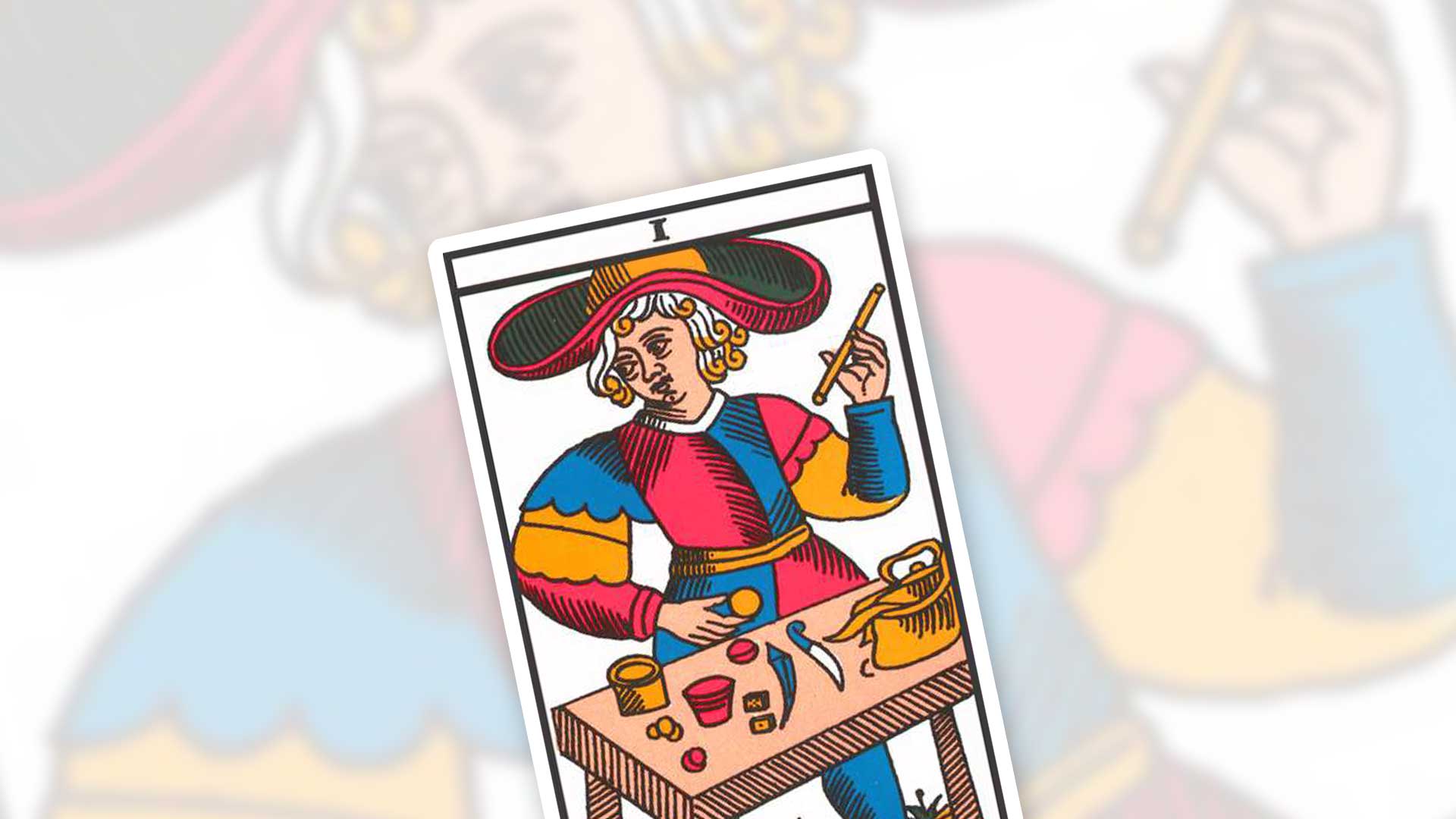 Carta de tarot de El Mago