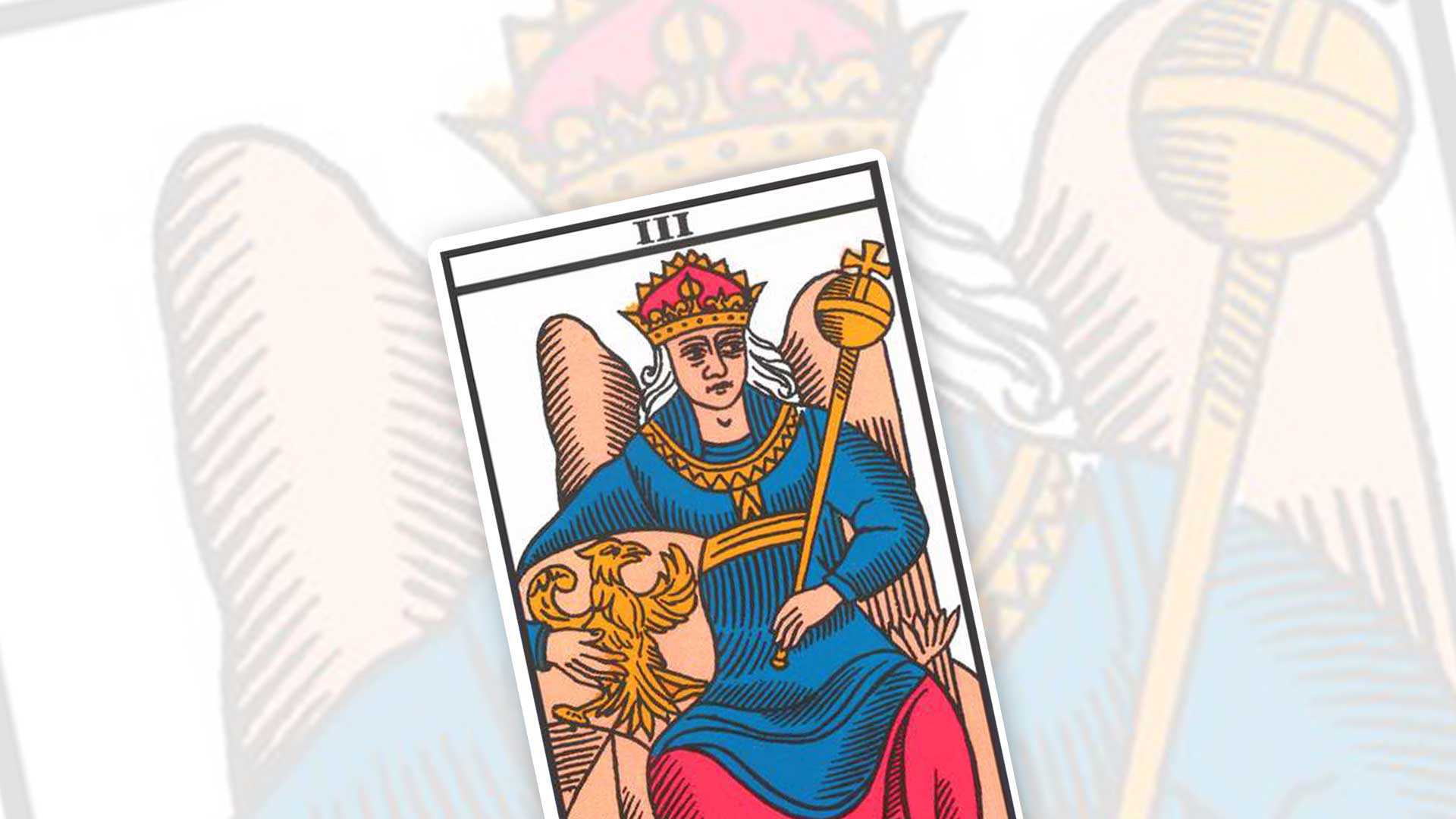 Carta de tarot de La Emperatriz