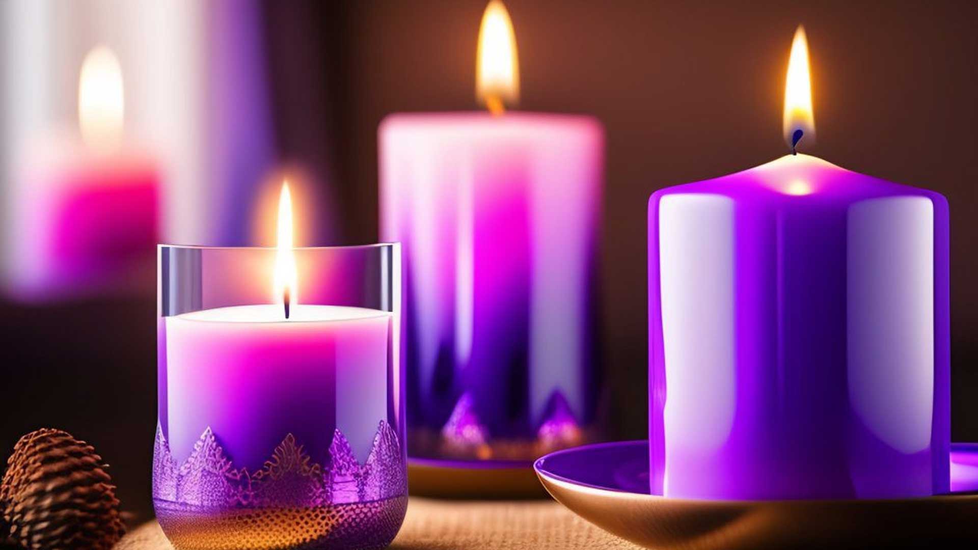 Velas Mágicas: Vela Violeta