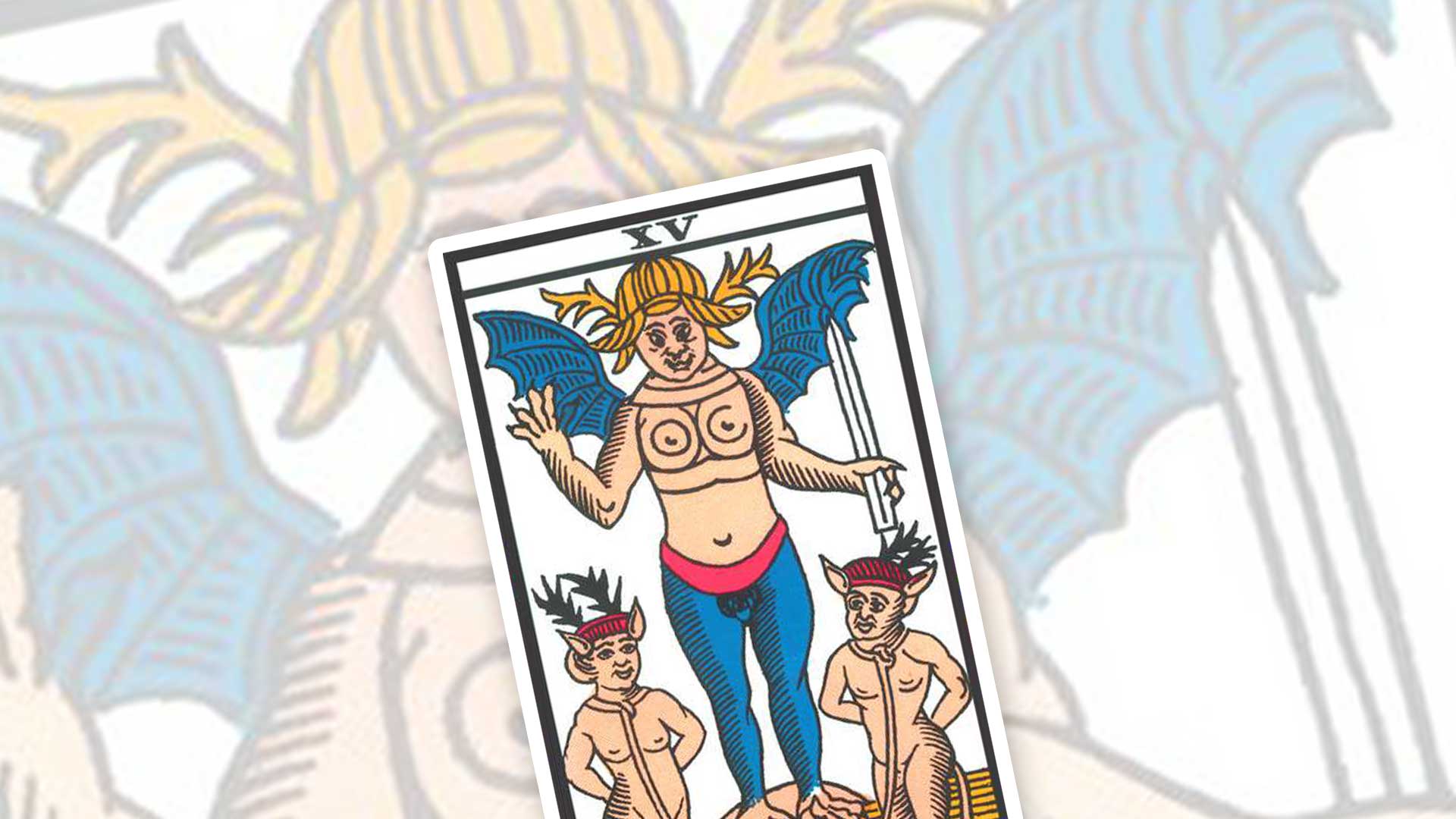 Carta de tarot de El Diablo