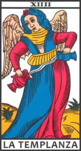 Carta de Tarot La Templanza