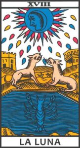 Carta de Tarot La Luna